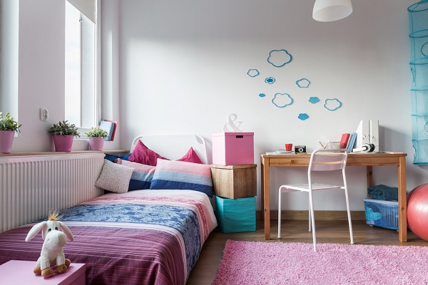 Décoration pour chambre de fille par tranche d'âge